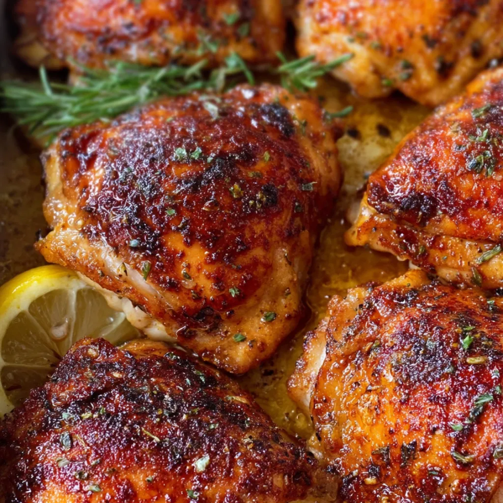 Baked Chicken Thighs Baked Chicken Thighs