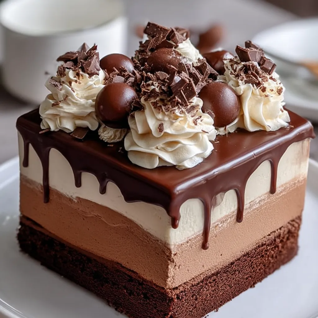 Triple Chocolate Cake