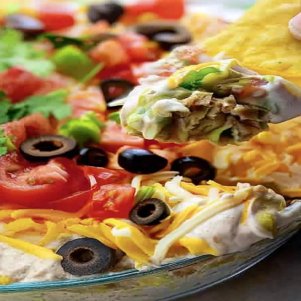 7 Layer Taco Dip