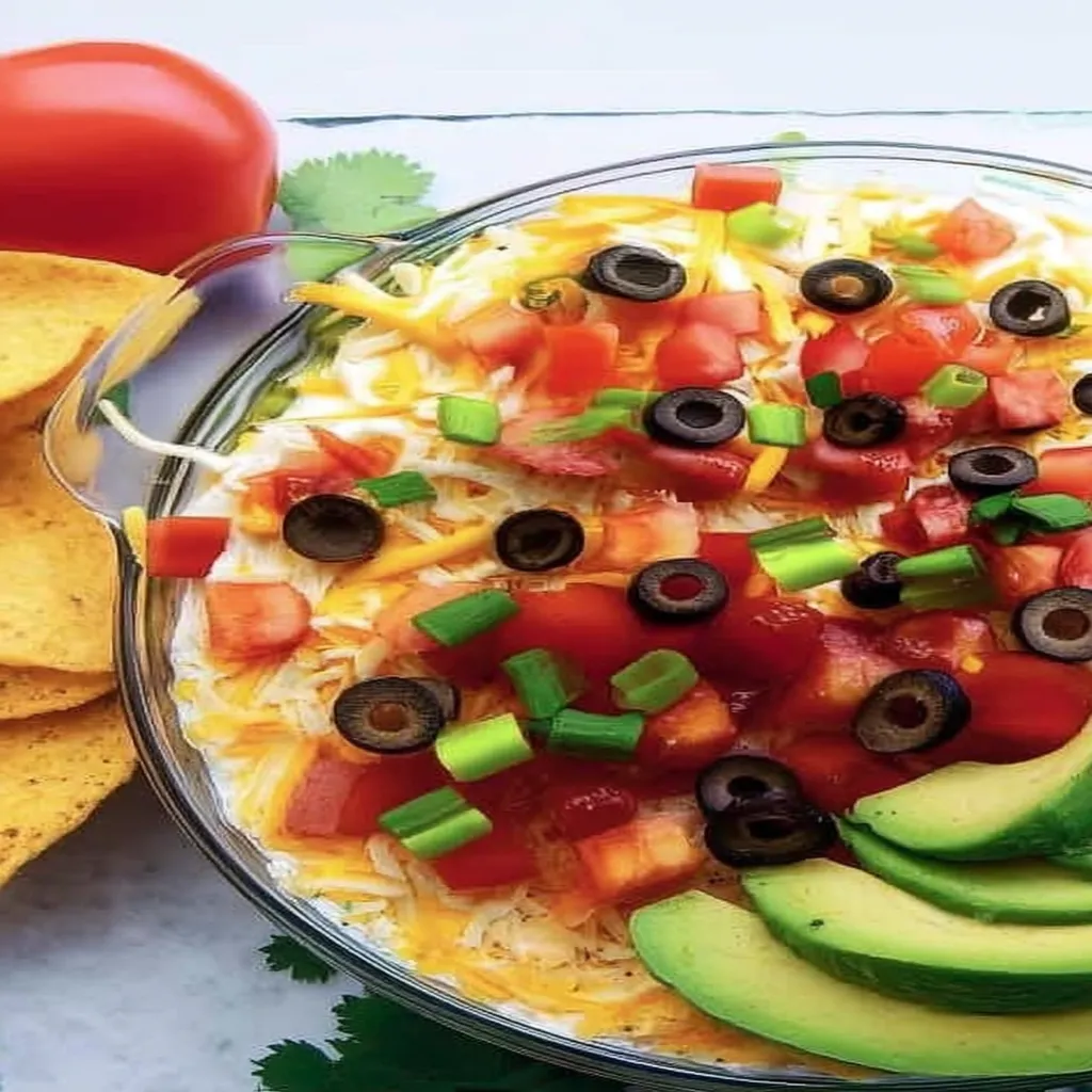 7 Layer Taco Dip