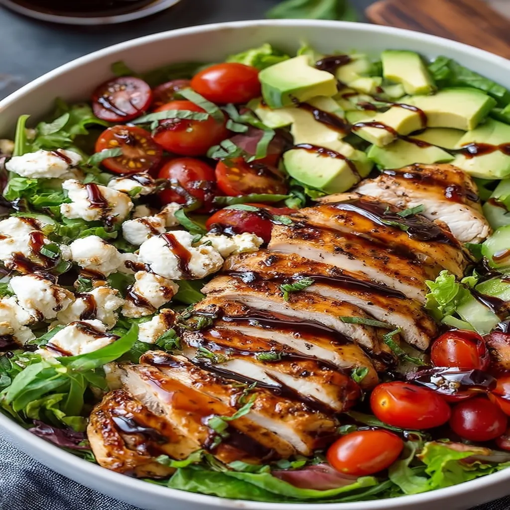 Balsamic Glazed Chicken Salad