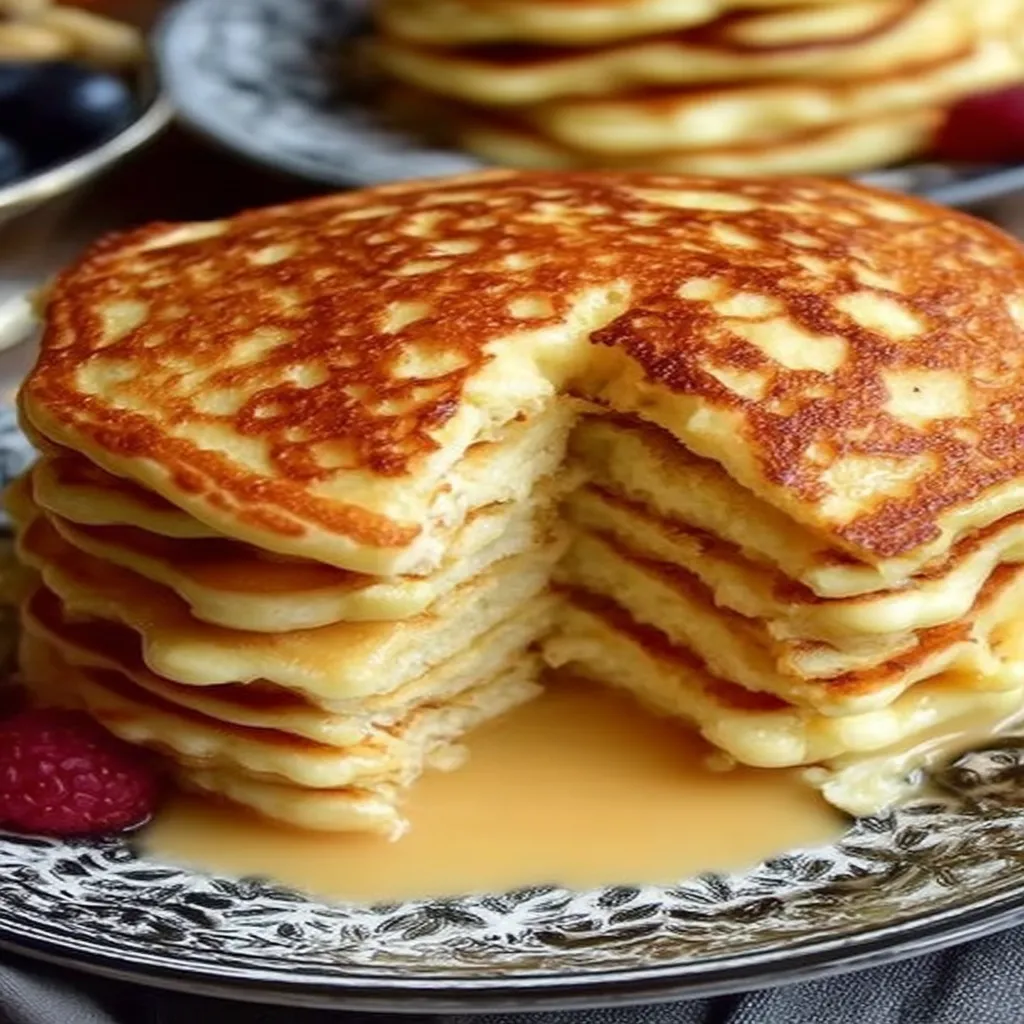 Flourless Cottage Cheese Pancakes