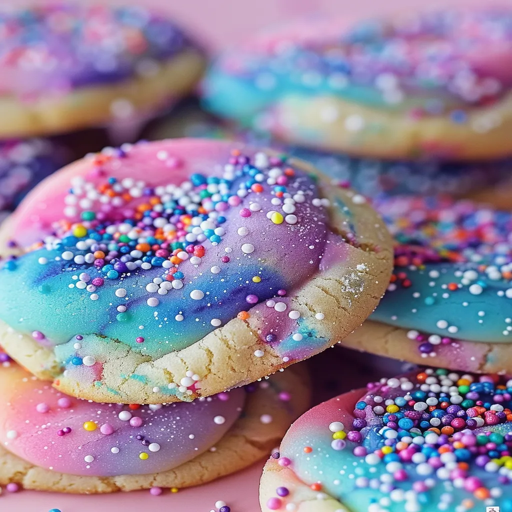 Galaxy Sugar Cookies