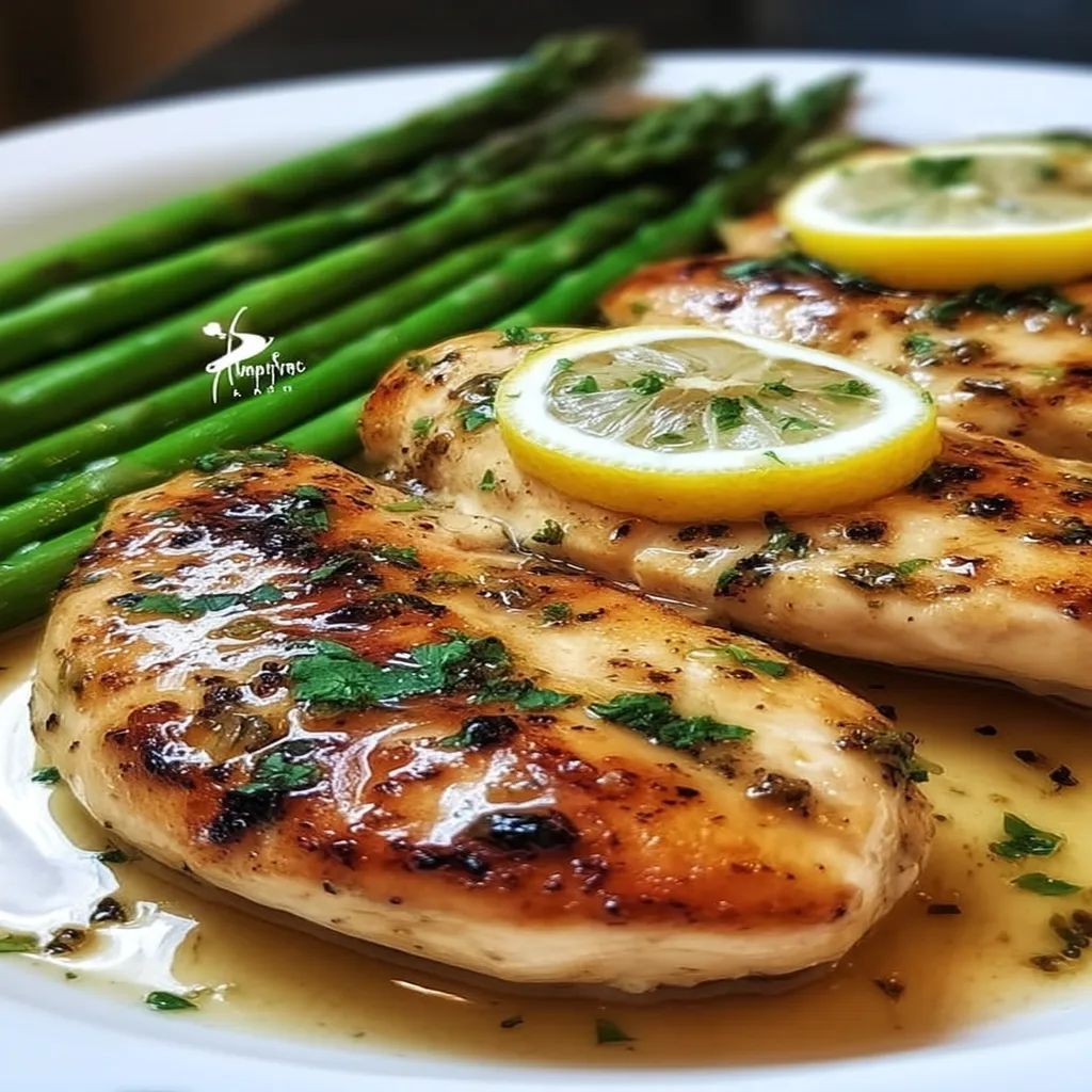 Lemon Chicken and Asparagus