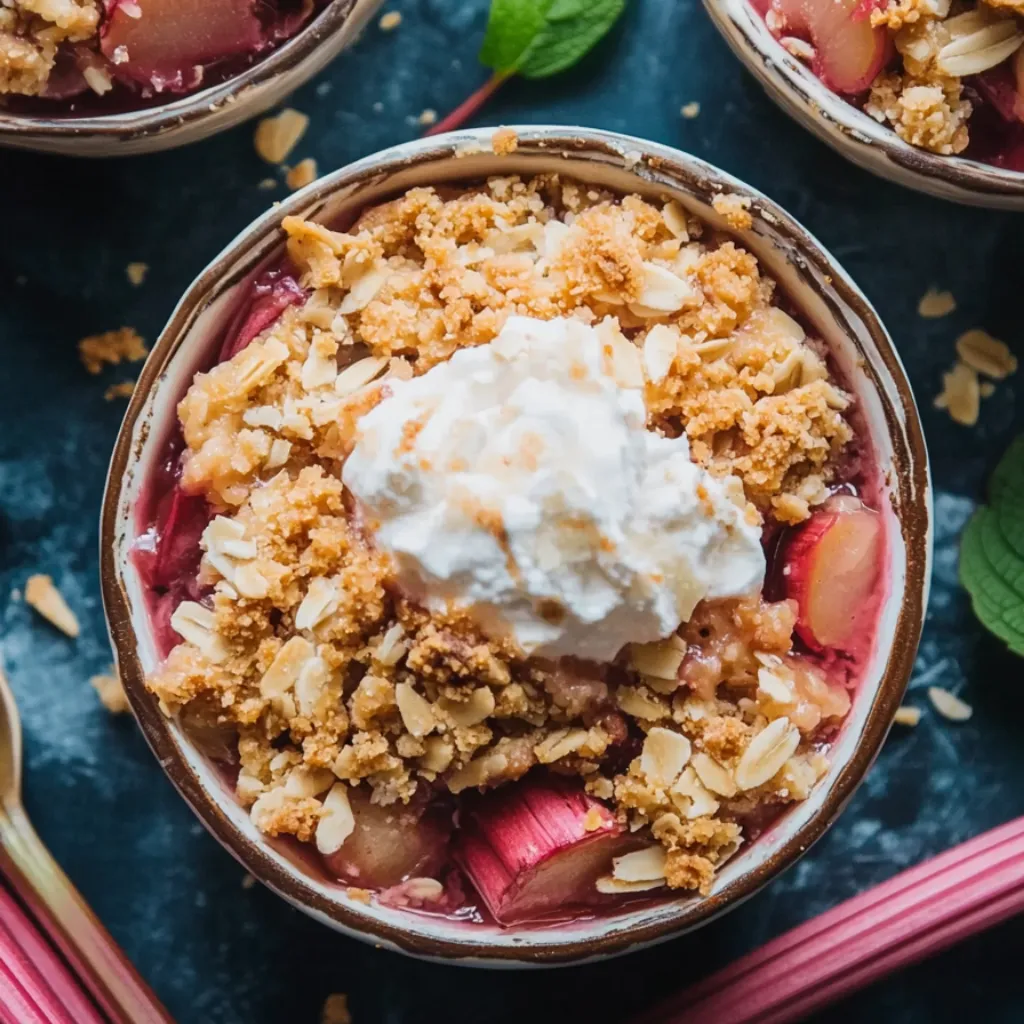 Rhubarb Crisp