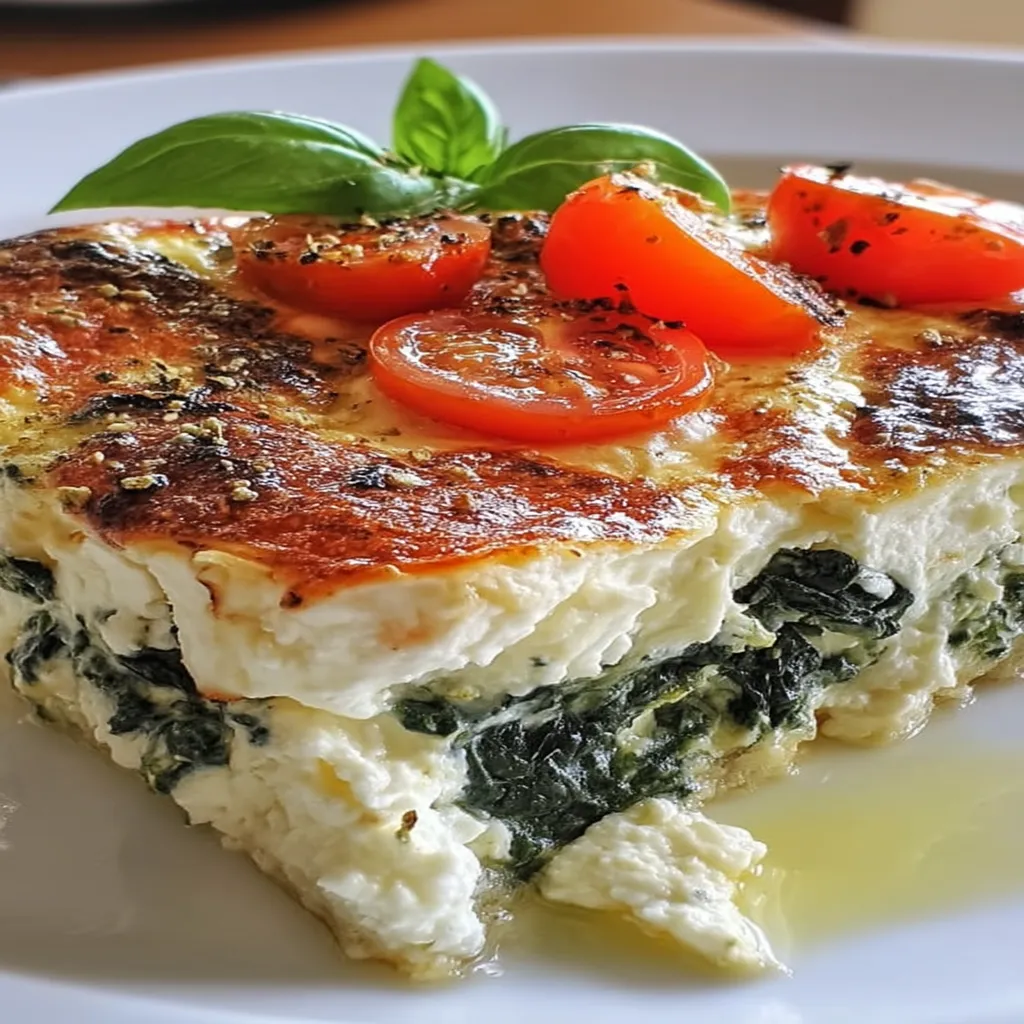 Spinach Ricotta Brunch Bake