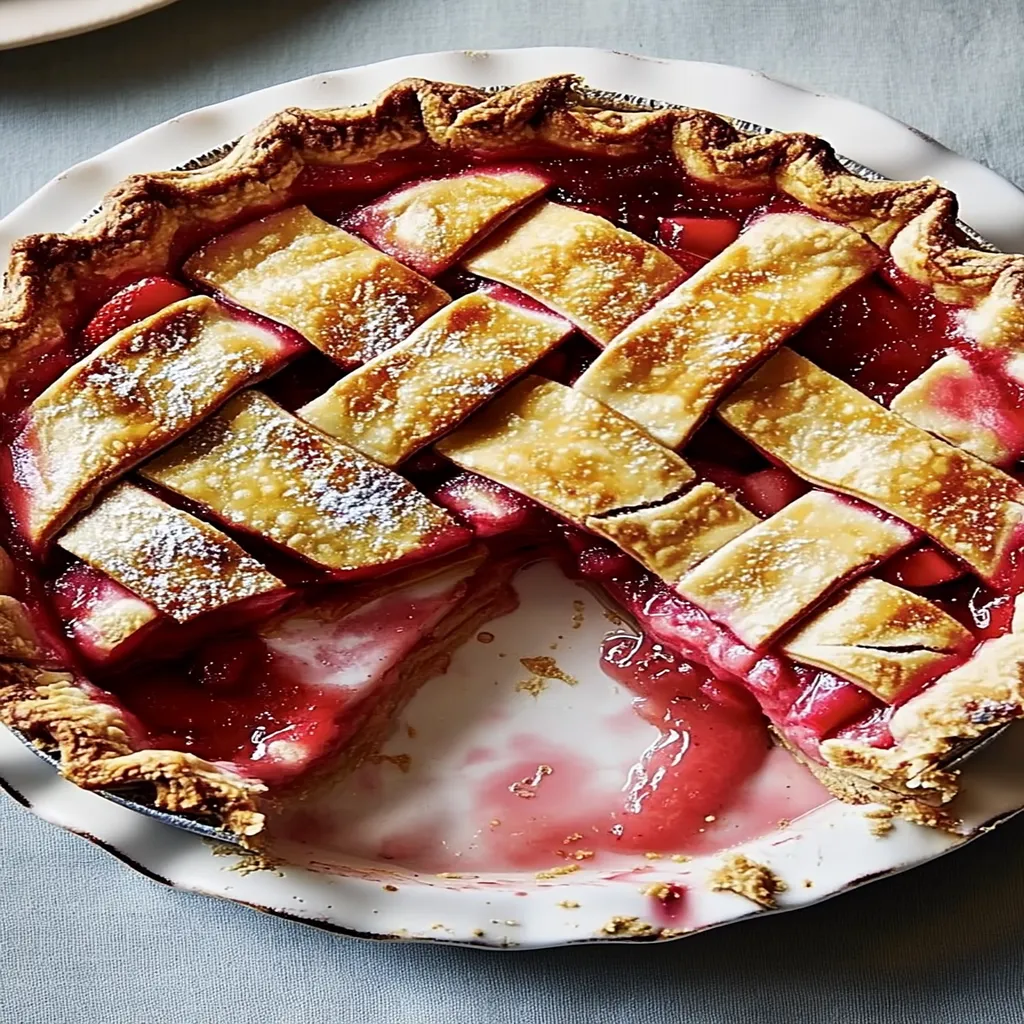 Strawberry Rhubarb Pie