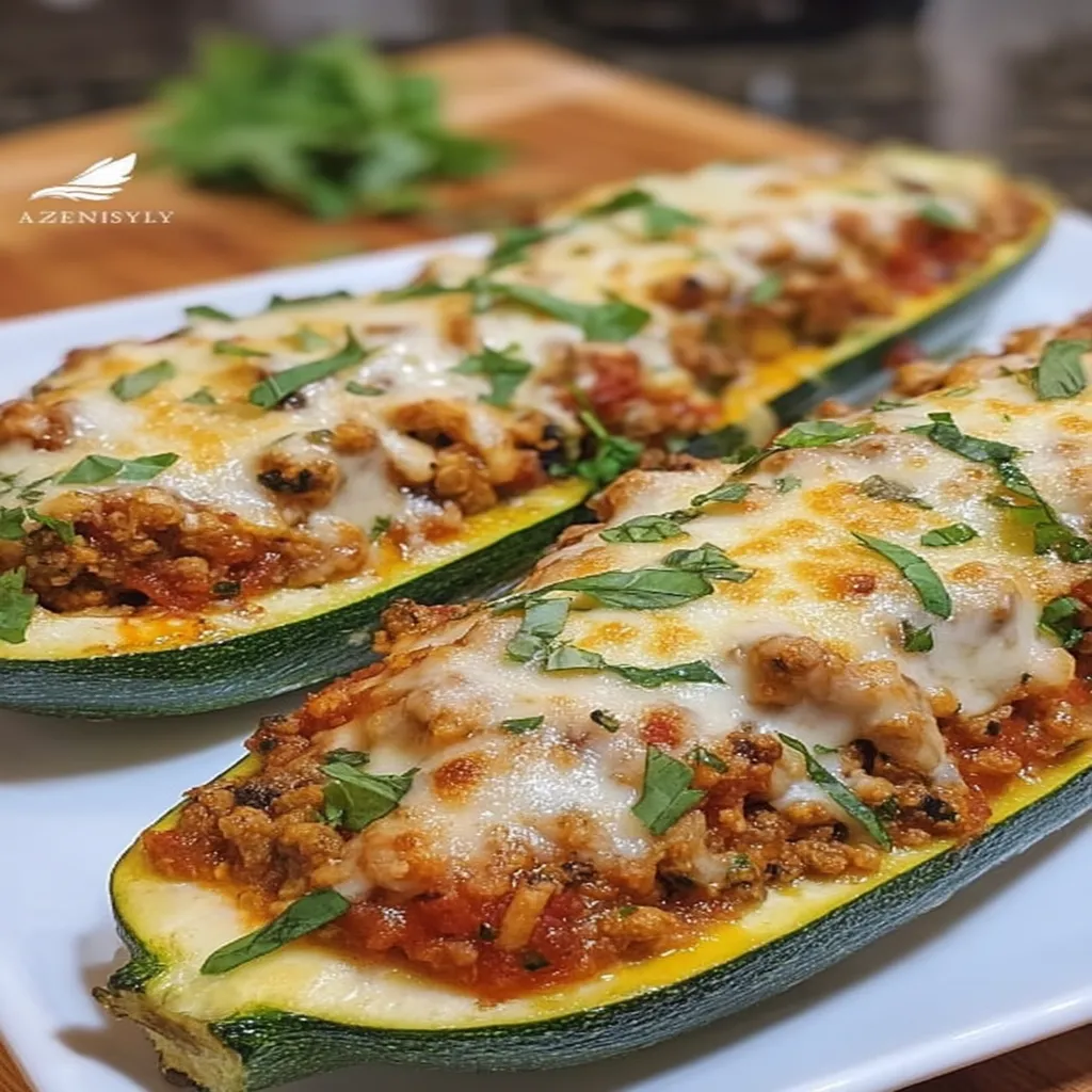 Stuffed Zucchini Boats