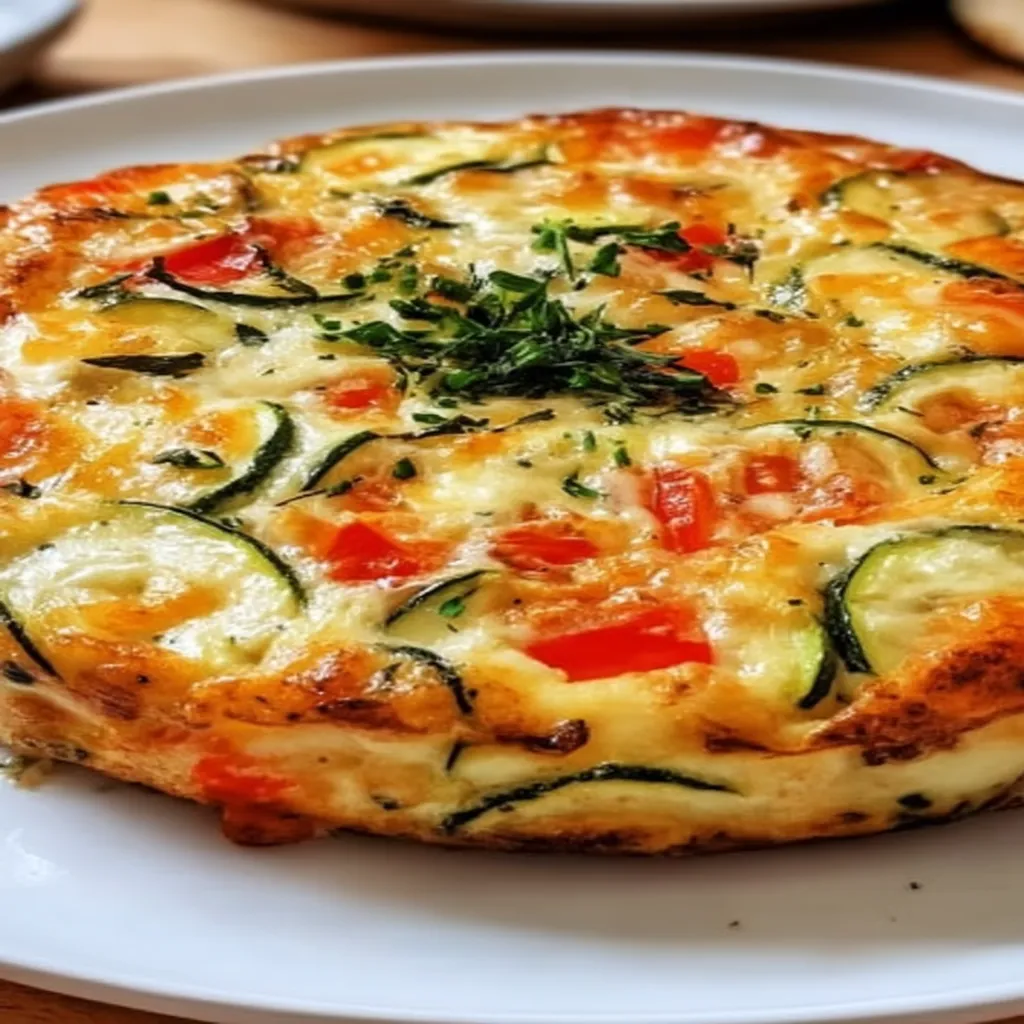 Zucchini and Tomato Frittata