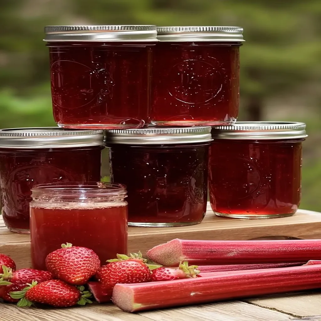 the best strawberry Rhubarb Jam