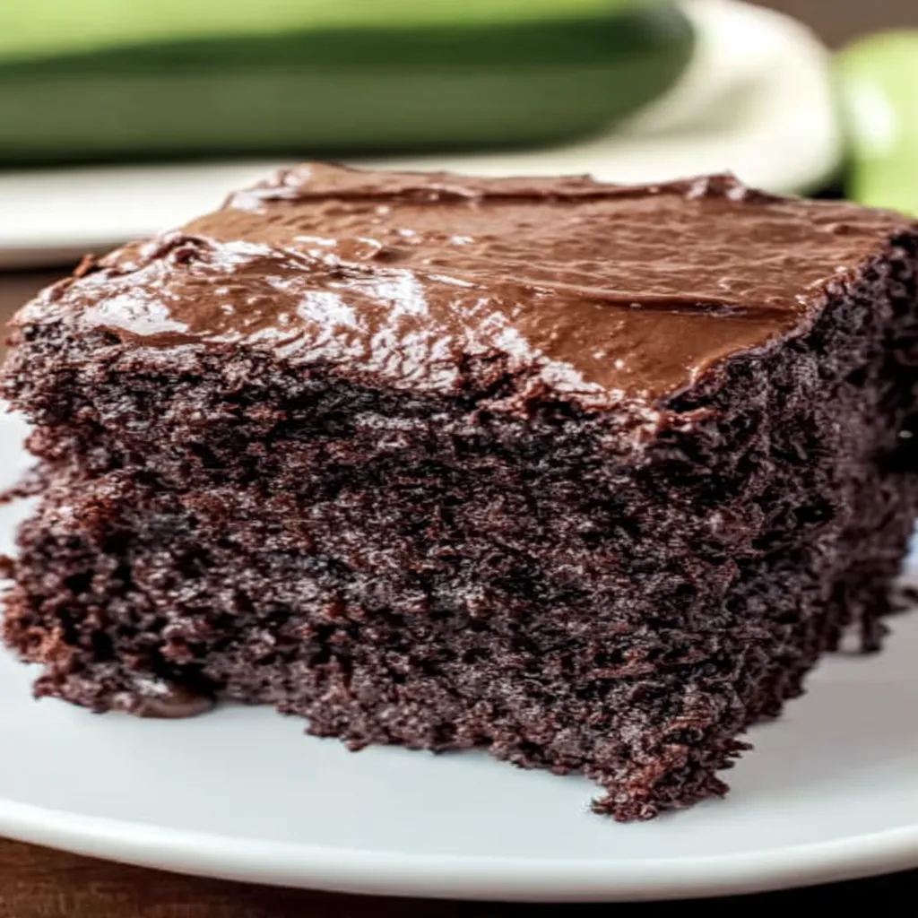 Chocolate Zucchini Brownies  recipe step-by-step guide