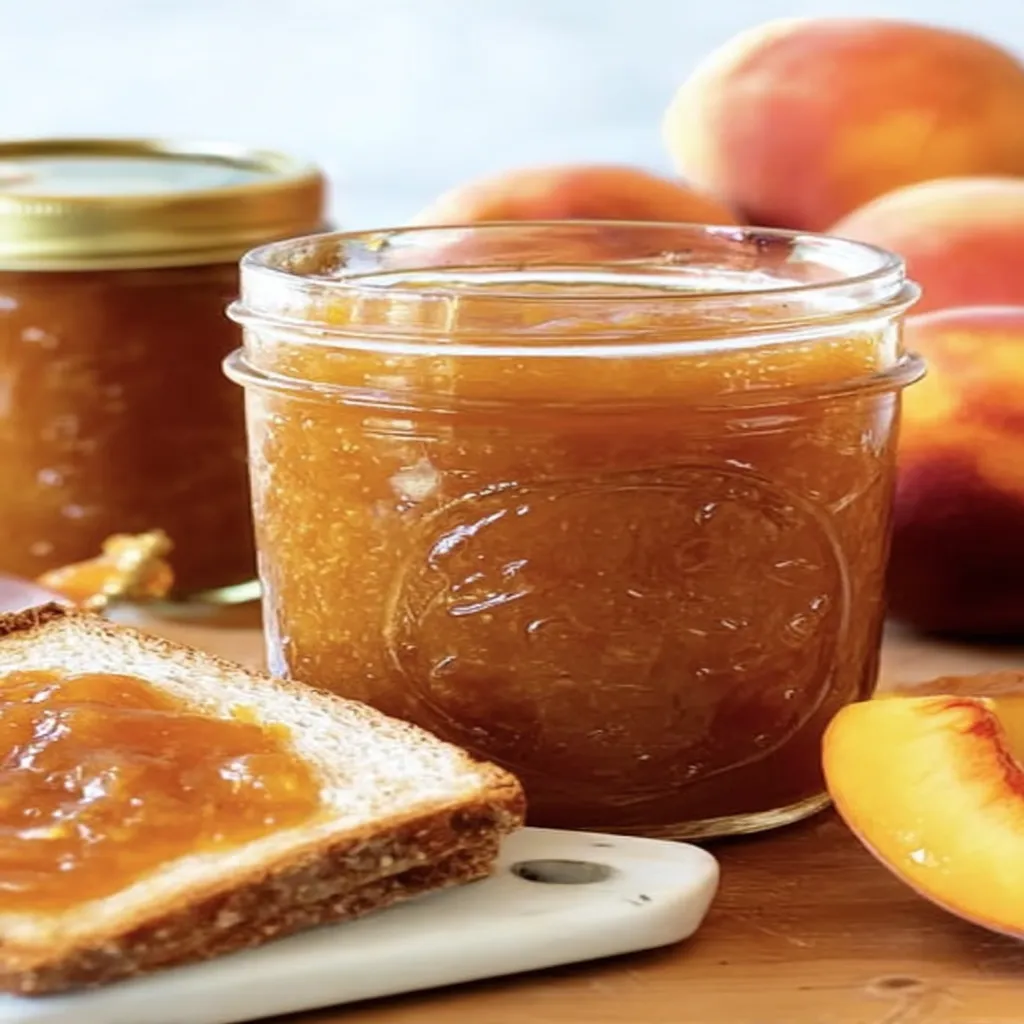 Easy Crockpot Peach Butter Recipe Easy Crockpot Peach Butter Recipe recipe step-by-step guide