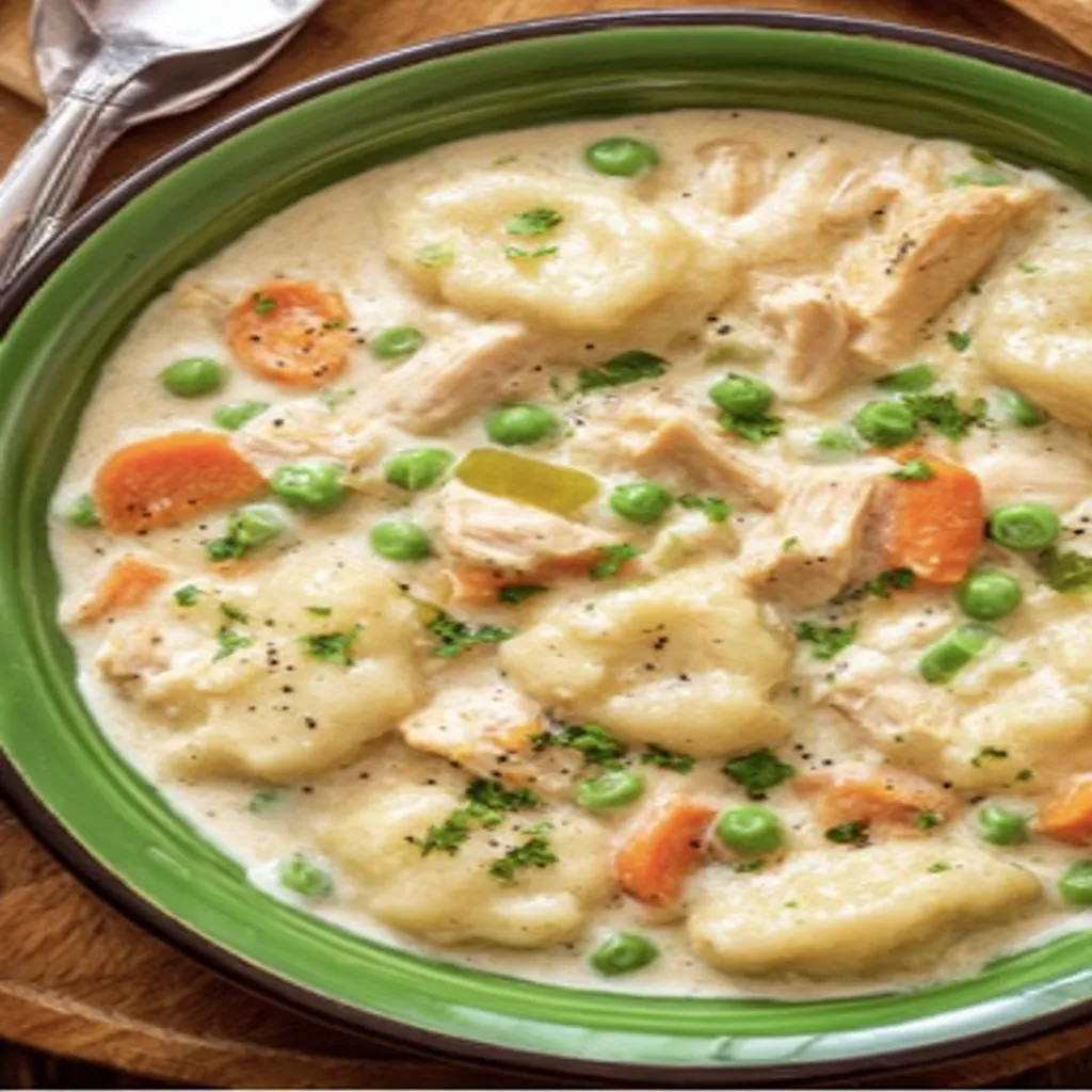 Instant Pot, chicken and dumplings, savory comfort food, flavorful broth, tender chicken, fluffy dumplings