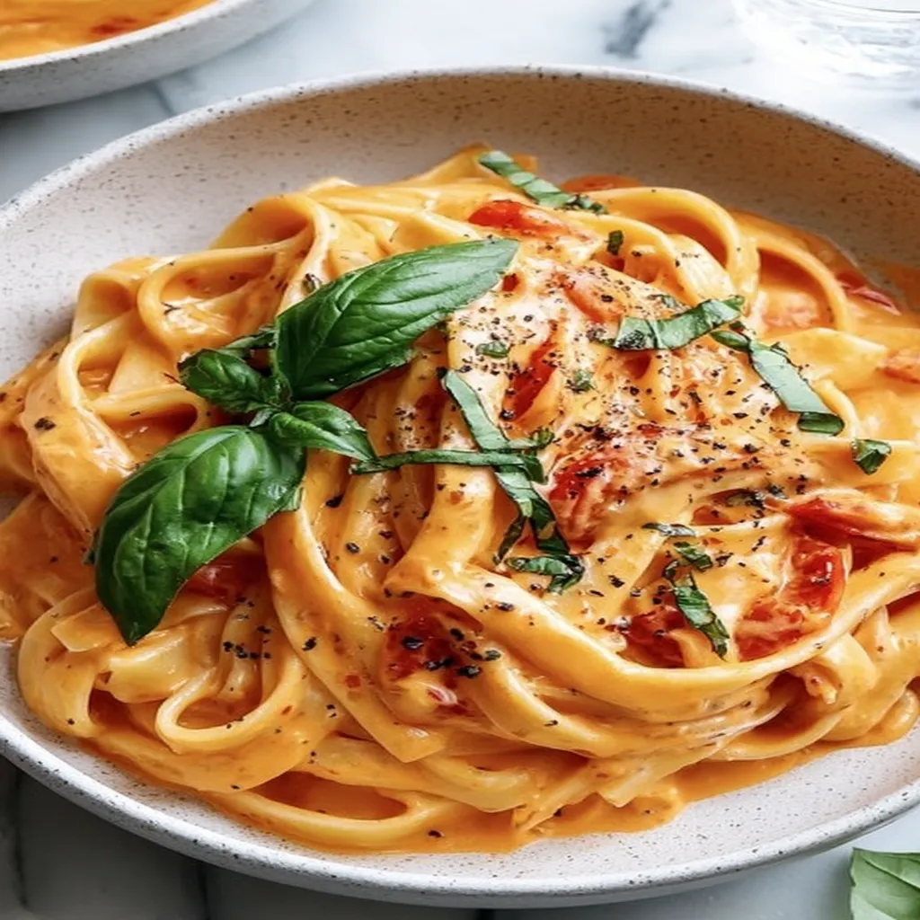 creamy tomato pasta, one pot recipe, rich, savory, satisfying, easy to make