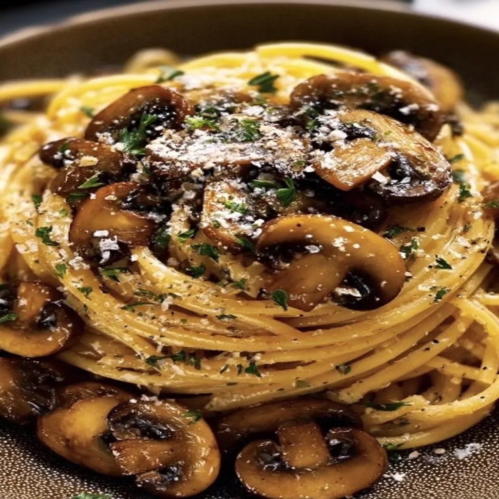 Garlic Butter Mushroom Pasta Garlic Butter Mushroom Pasta recipe step-by-step guide