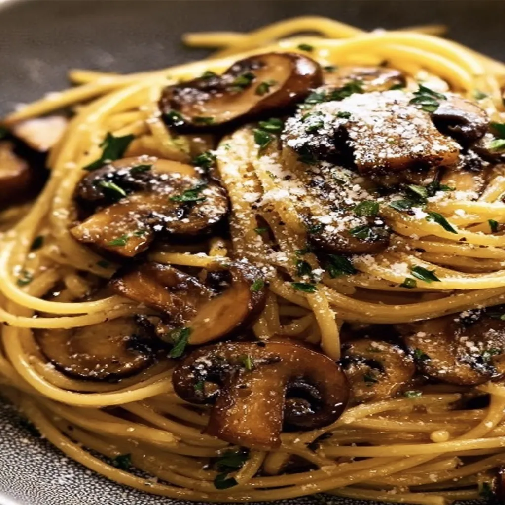 Garlic Butter Mushroom Pasta Garlic Butter Mushroom Pasta recipe step-by-step guide