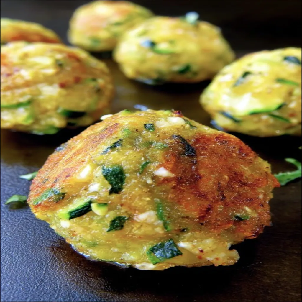 Italian-inspired, zucchini garlic bites, crispy, savory, flavorful, appetizer, delicious