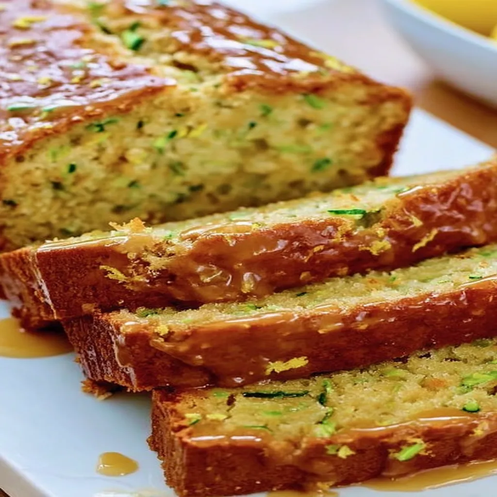lemon zucchini bread, heavenly recipe, citrusy, moist, flavorful, summer treat