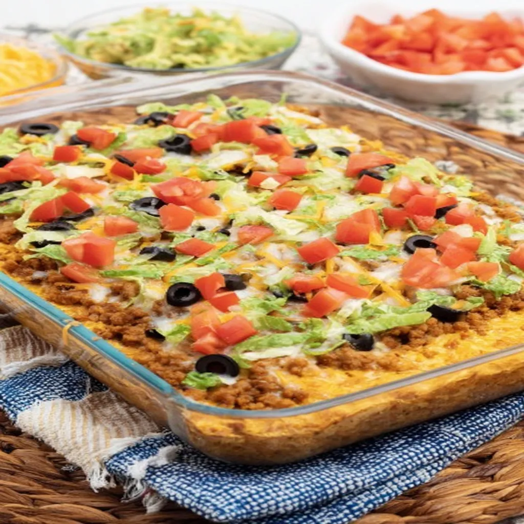 Low cholesterol, taco casserole, savory, flavorful, healthy, Mexican-inspired