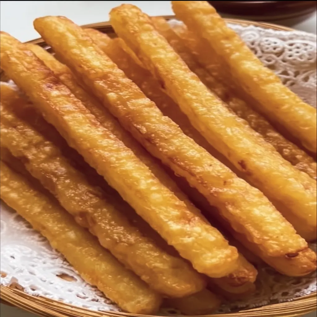 potato finger sticks, crispy, savory, golden brown, delicious, snack option