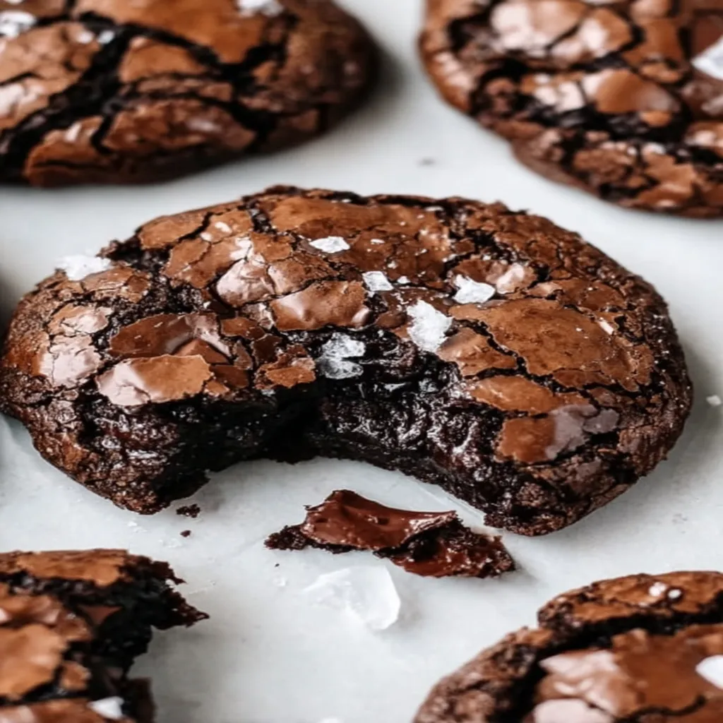 fudgy chewy browkies, decadent chocolate, gooey center, rich flavor