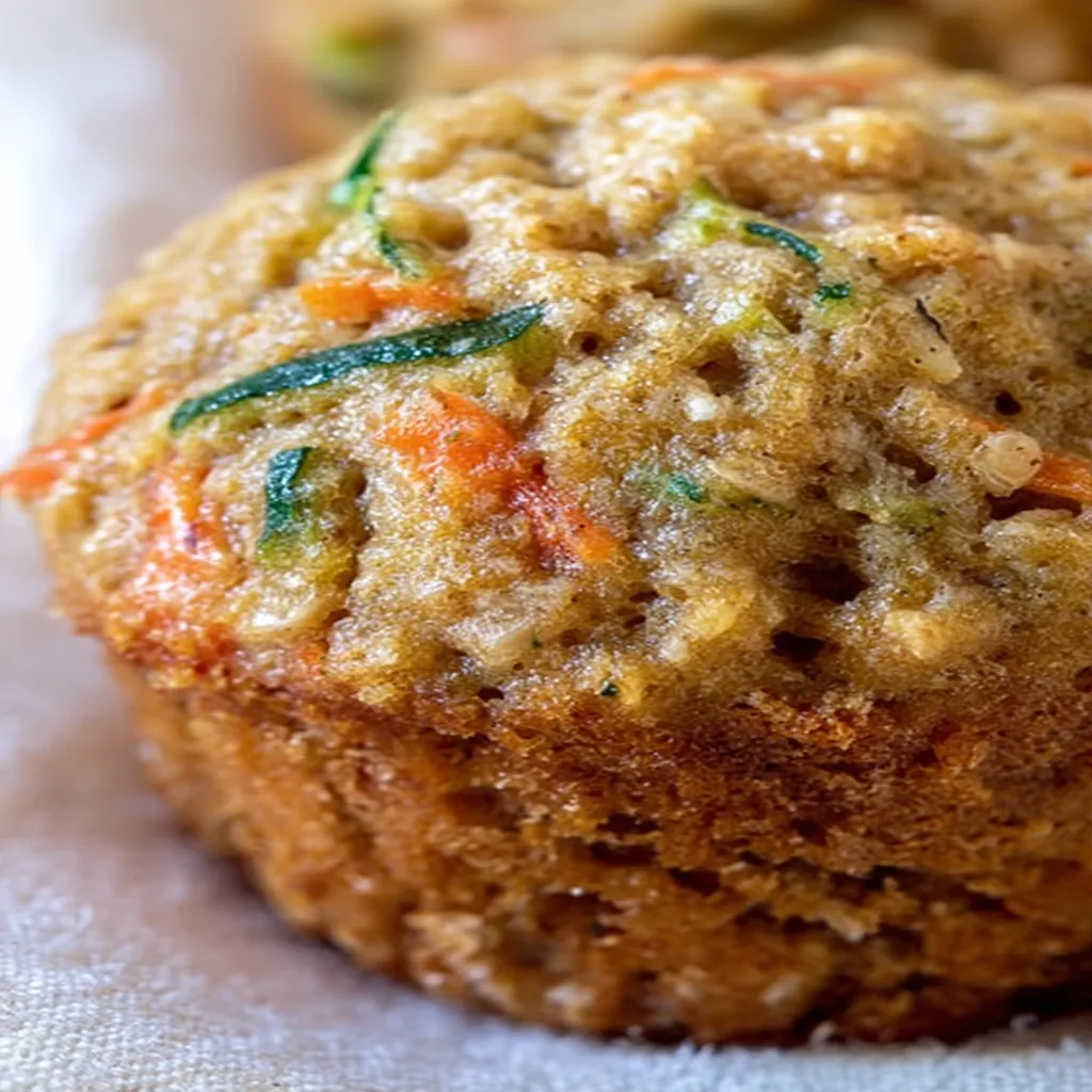 Zucchini Carrot Oatmeal Muffins, nutritious, moist, wholesome, delicious, vegetable-packed, baked goods