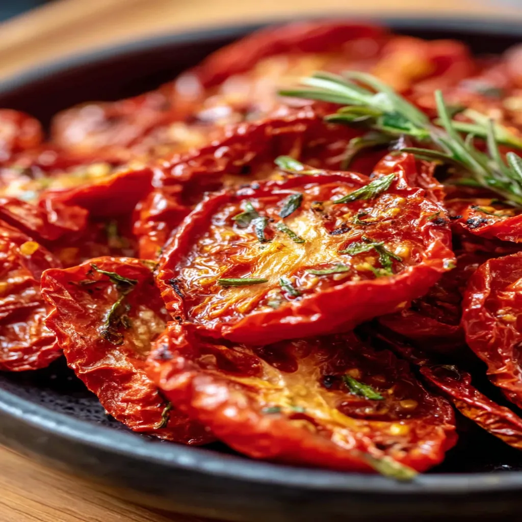 air fryer, sun dried tomatoes, crispy, savory, healthy snack, flavorful, delicious