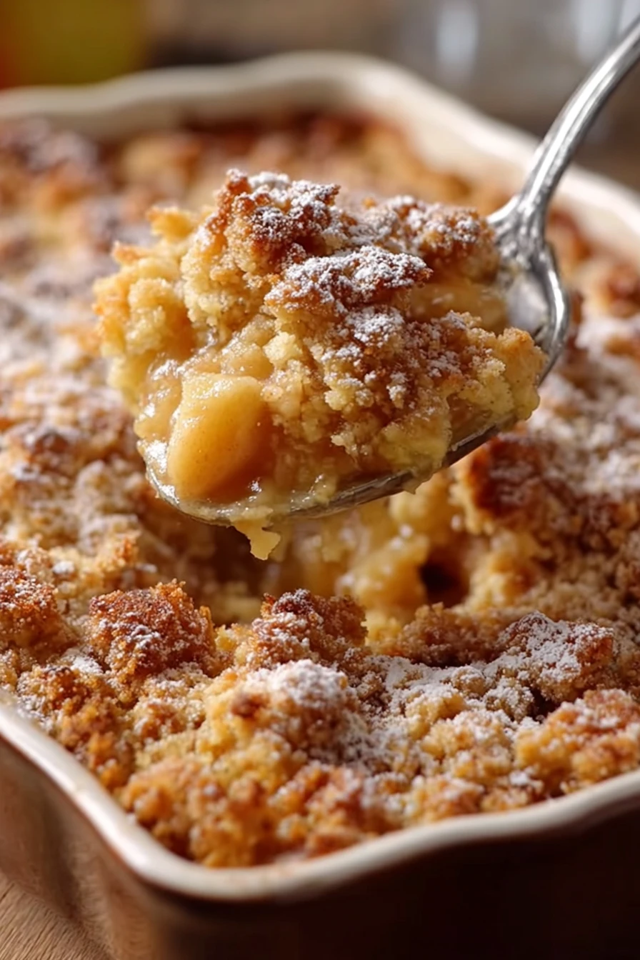 apple-crumble, delicious dessert, sweet, crunchy, cinnamon-spiced, baked, mouth-watering