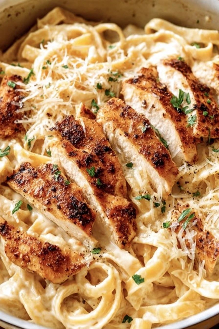 best chicken alfredo recipe, creamy pasta dish, savory, indulgent, Italian cuisine, delicious flavor