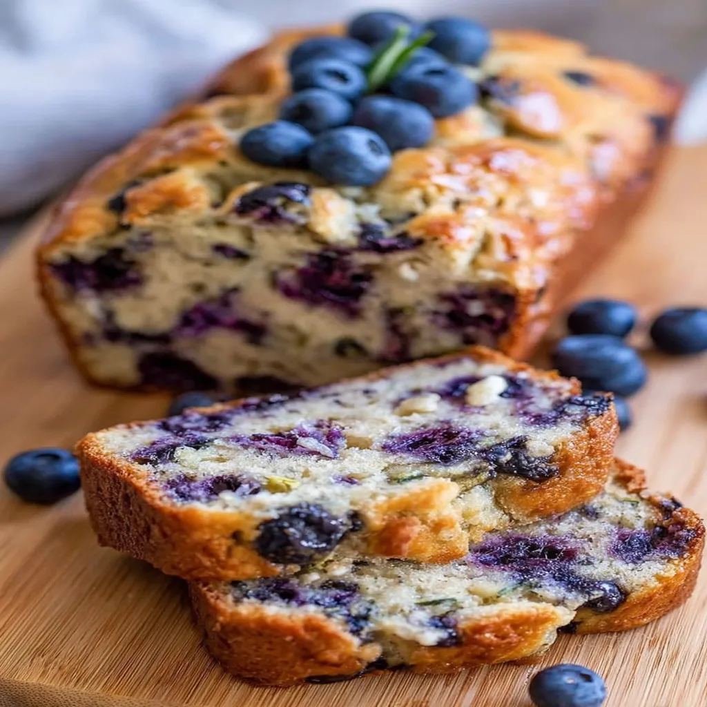 Blueberry, banana, zucchini bread, moist, flavorful, delicious, homemade