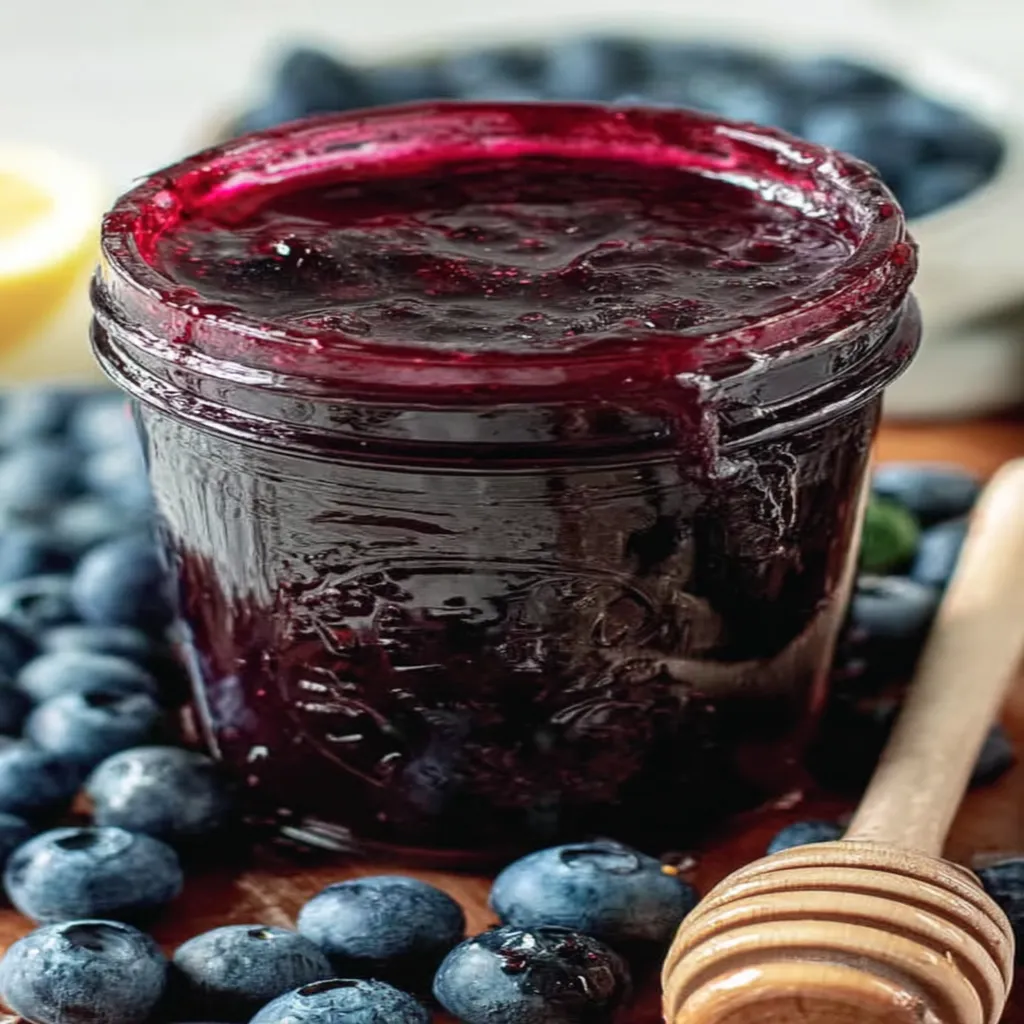 blueberry jam, vanilla swirl, sweet, fruity, aromatic, delicious, spreadable