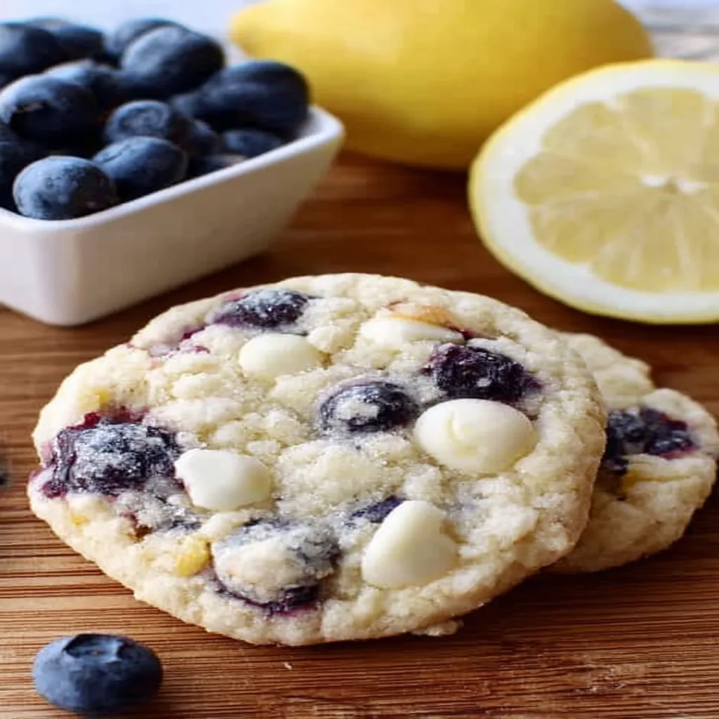 blueberry lemon cookies, citrusy, refreshing, sweet, tangy, delicious, homemade