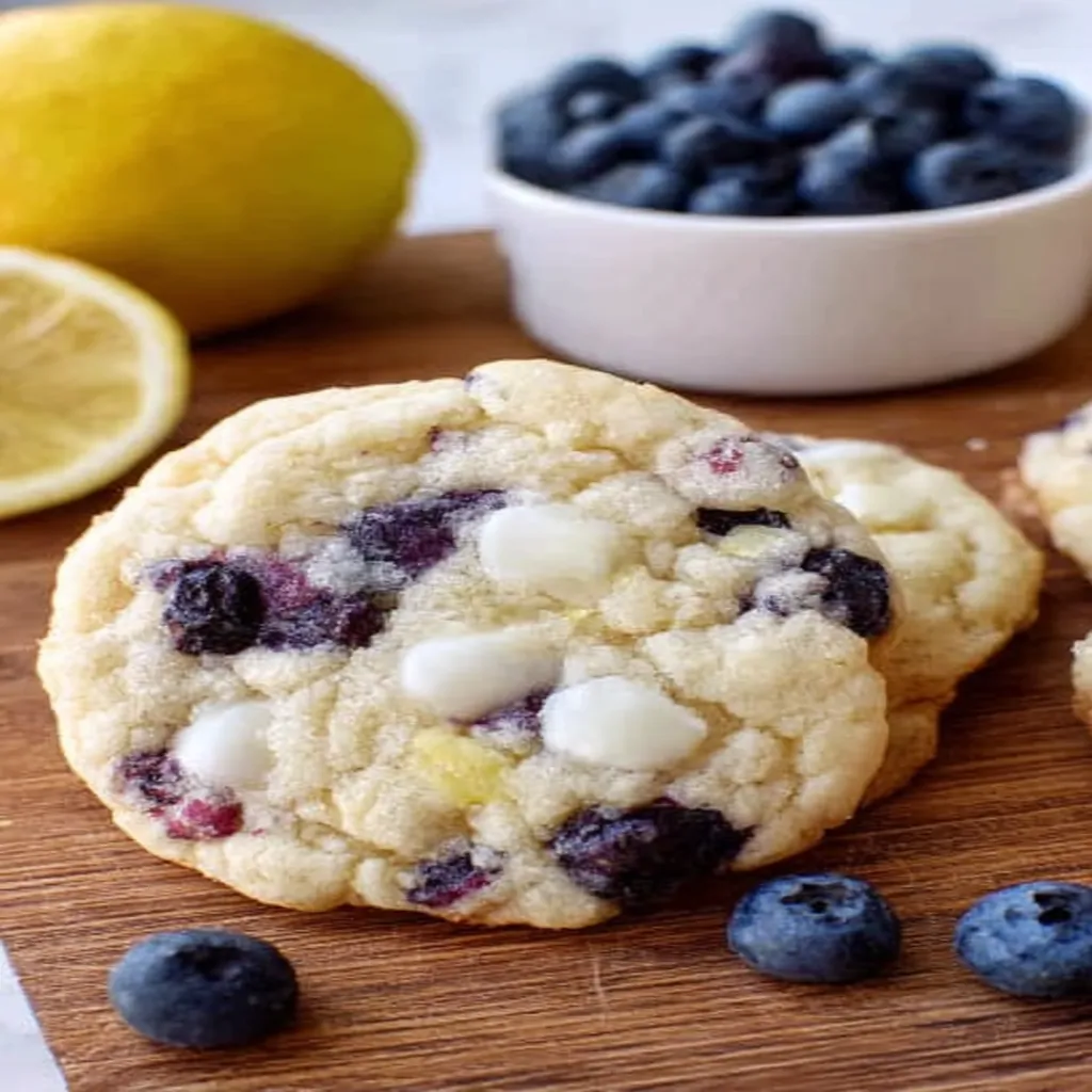 blueberry lemon cookies, citrusy, refreshing, sweet, tangy, delicious, homemade