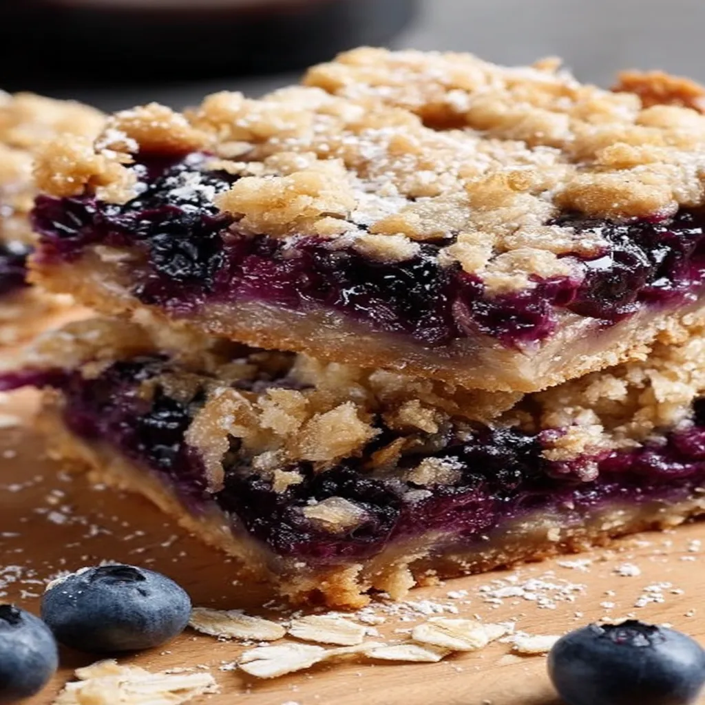 blueberry oatmeal bars recipe, wholesome breakfast, nutritious, delicious, homemade, chewy, satisfying