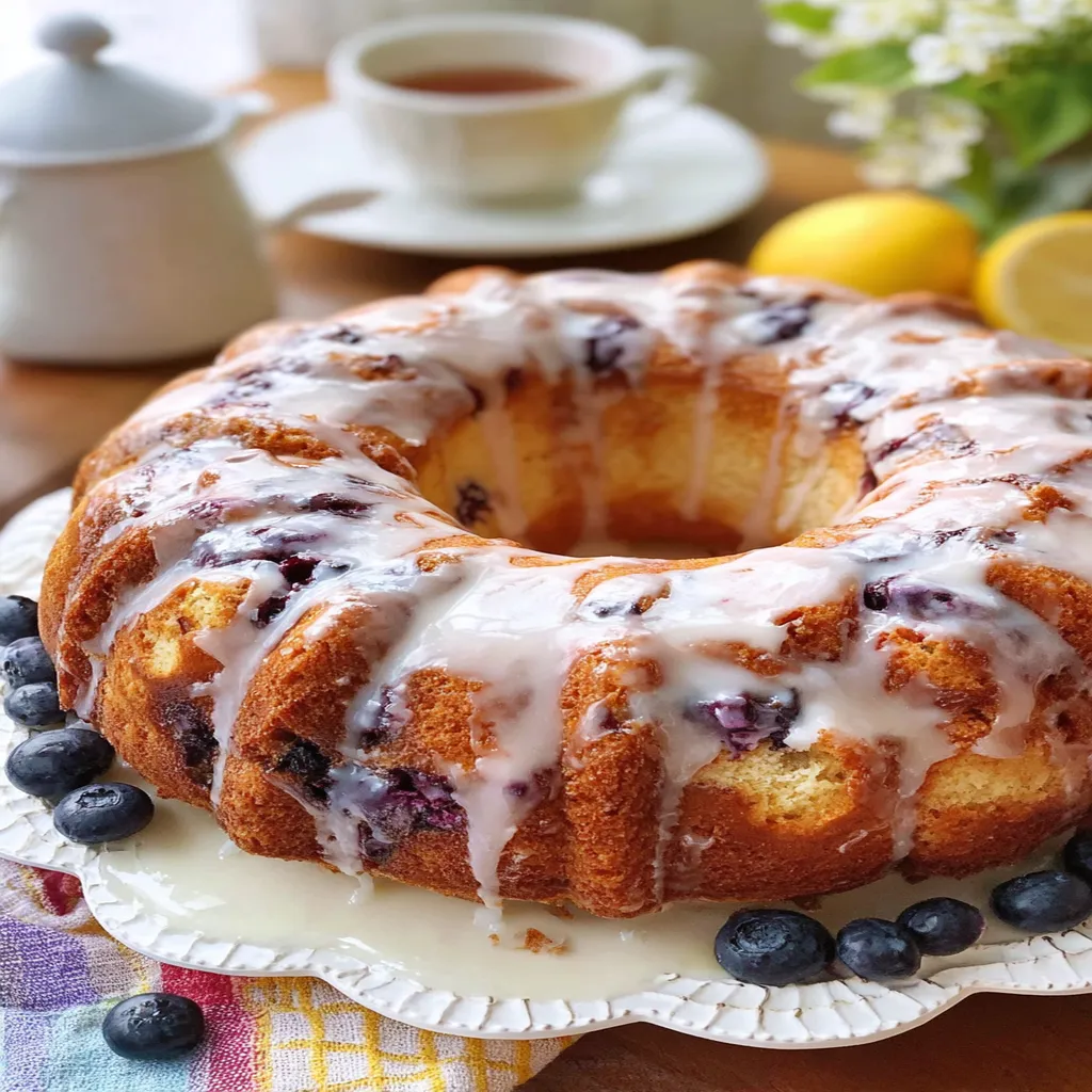 blueberry sour cream bundt cake, moist, decadent, sweet, tangy, delicious