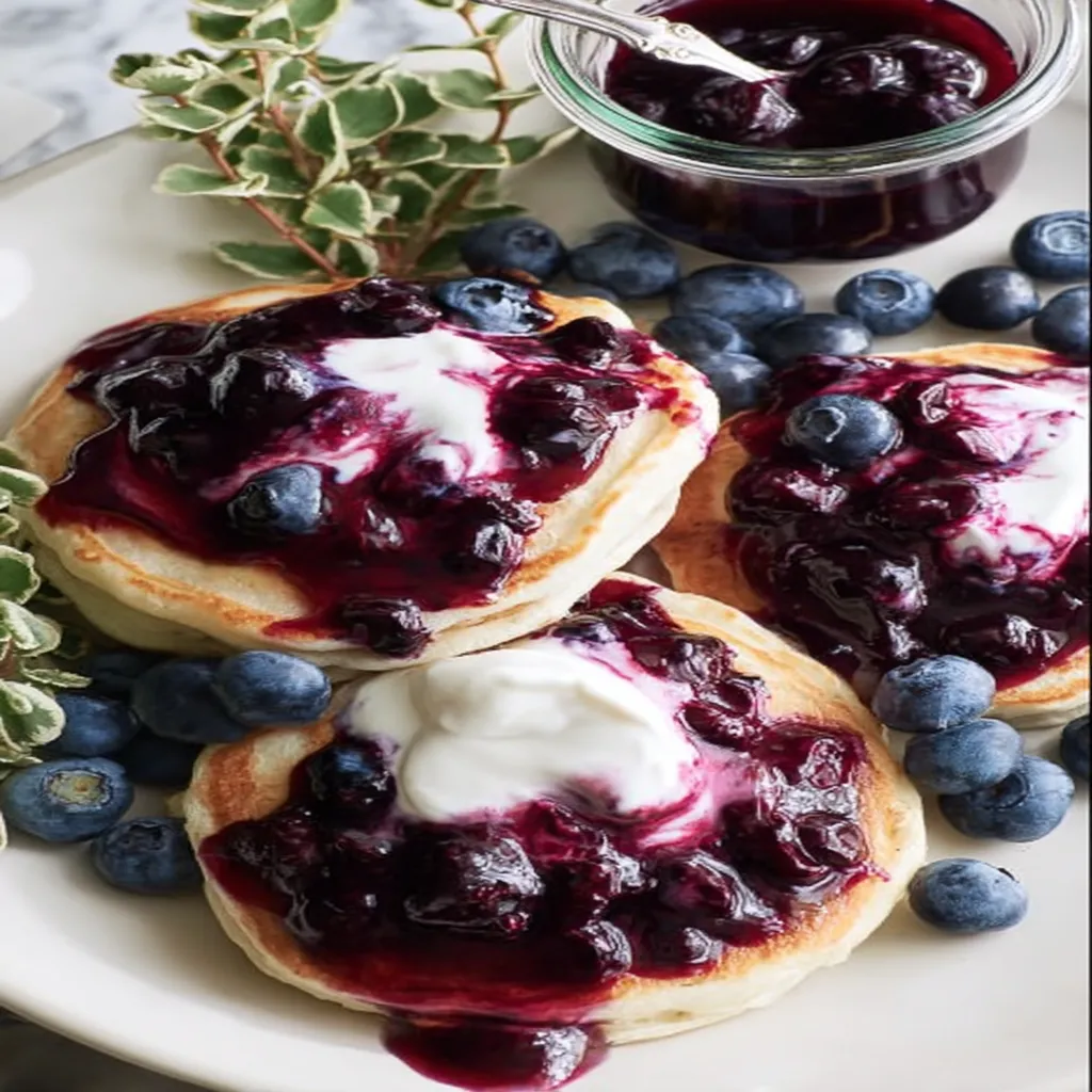 blueberry syrup recipe, homemade, sweet, juicy, delicious, fresh berries, cooking process