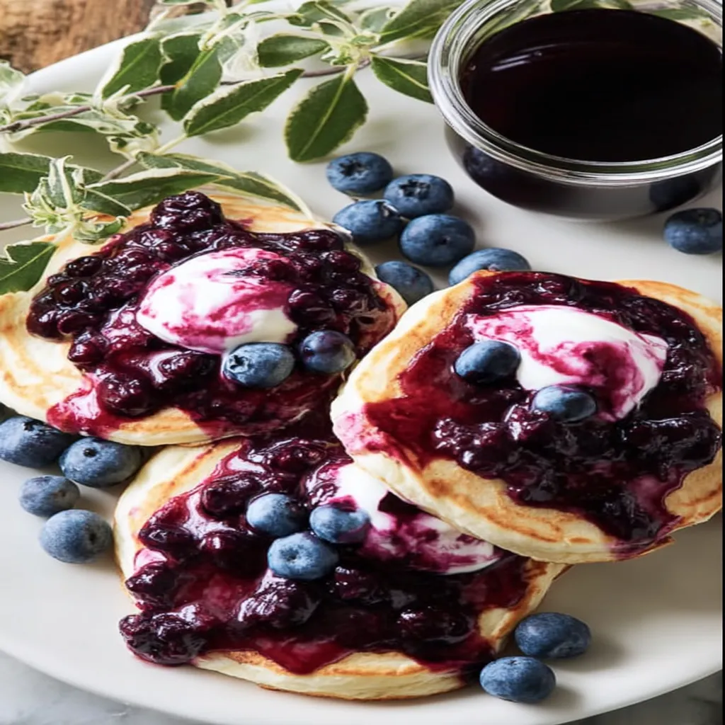 blueberry syrup recipe, homemade, sweet, juicy, delicious, fresh berries, cooking process