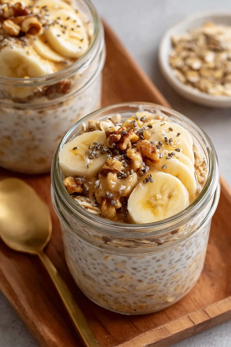 Brown sugar, overnight oats, sweet, nutritious, delicious, breakfast, healthy, easy prep.