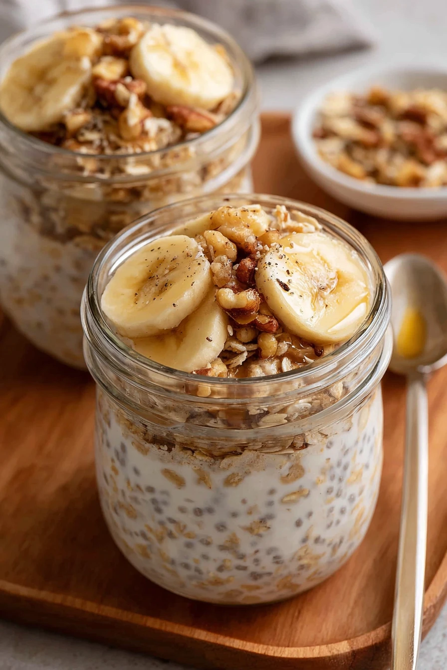 Brown sugar, overnight oats, sweet, nutritious, delicious, breakfast, healthy, easy prep.