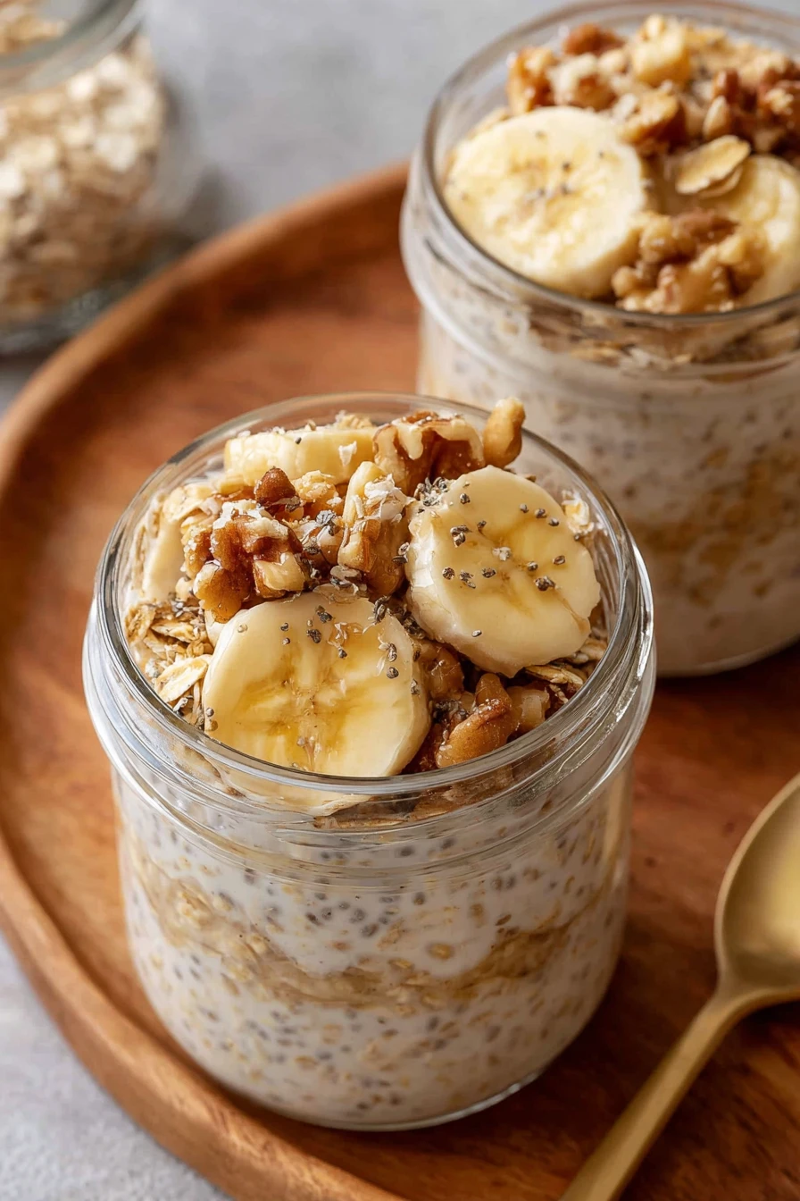Brown sugar, overnight oats, sweet, nutritious, delicious, breakfast, healthy, easy prep.
