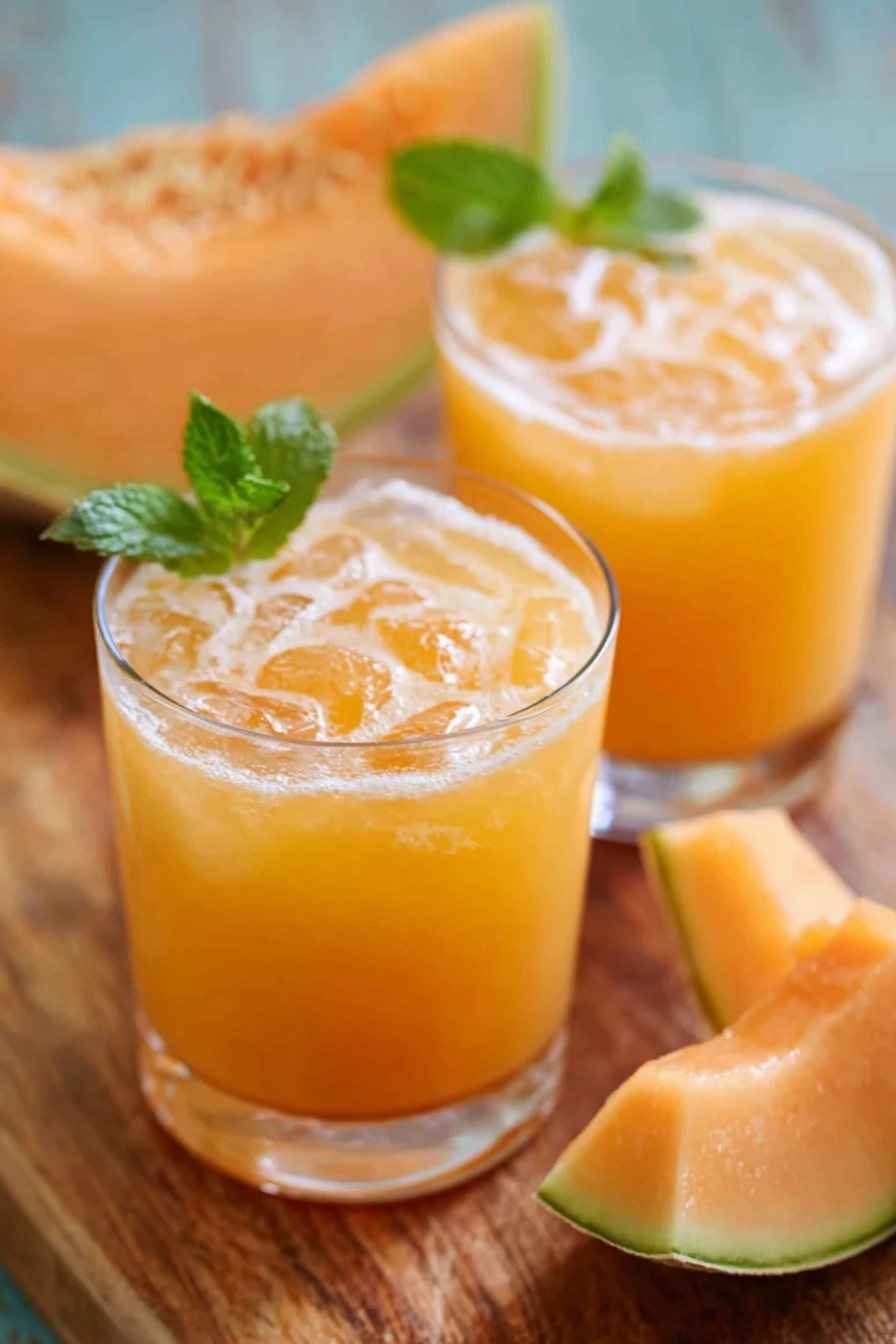 Cantaloupe Agua de Melon recipe step-by-step guide