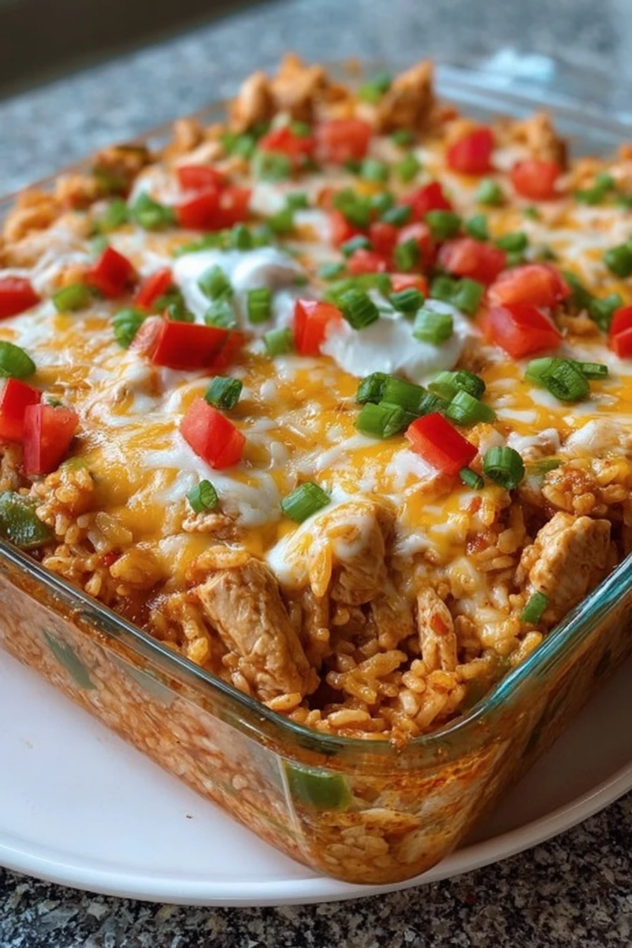 Cheesy Fajita Casserole Delight  recipe step-by-step guide