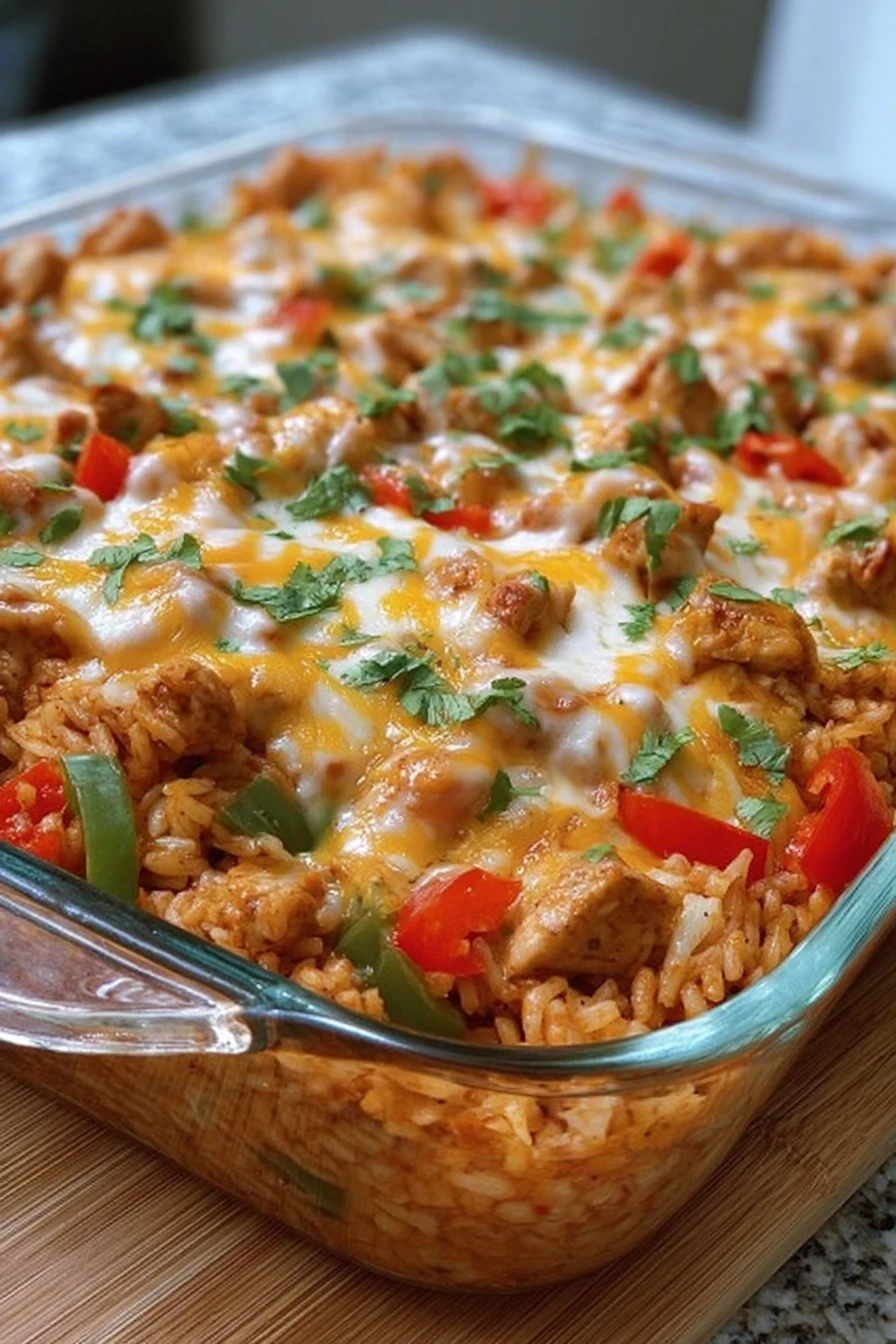Cheesy Fajita Casserole Delight  recipe step-by-step guide