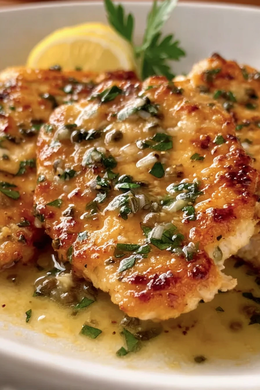Chicken Piccata with Lemon Sauce Recipe recipe step-by-step guide