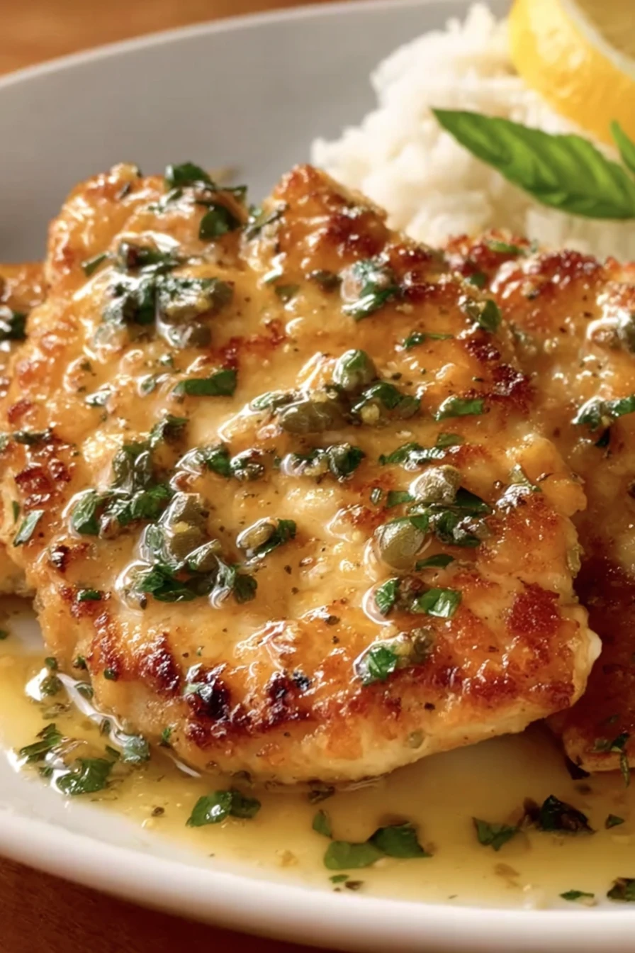 Chicken Piccata with Lemon Sauce Recipe recipe step-by-step guide