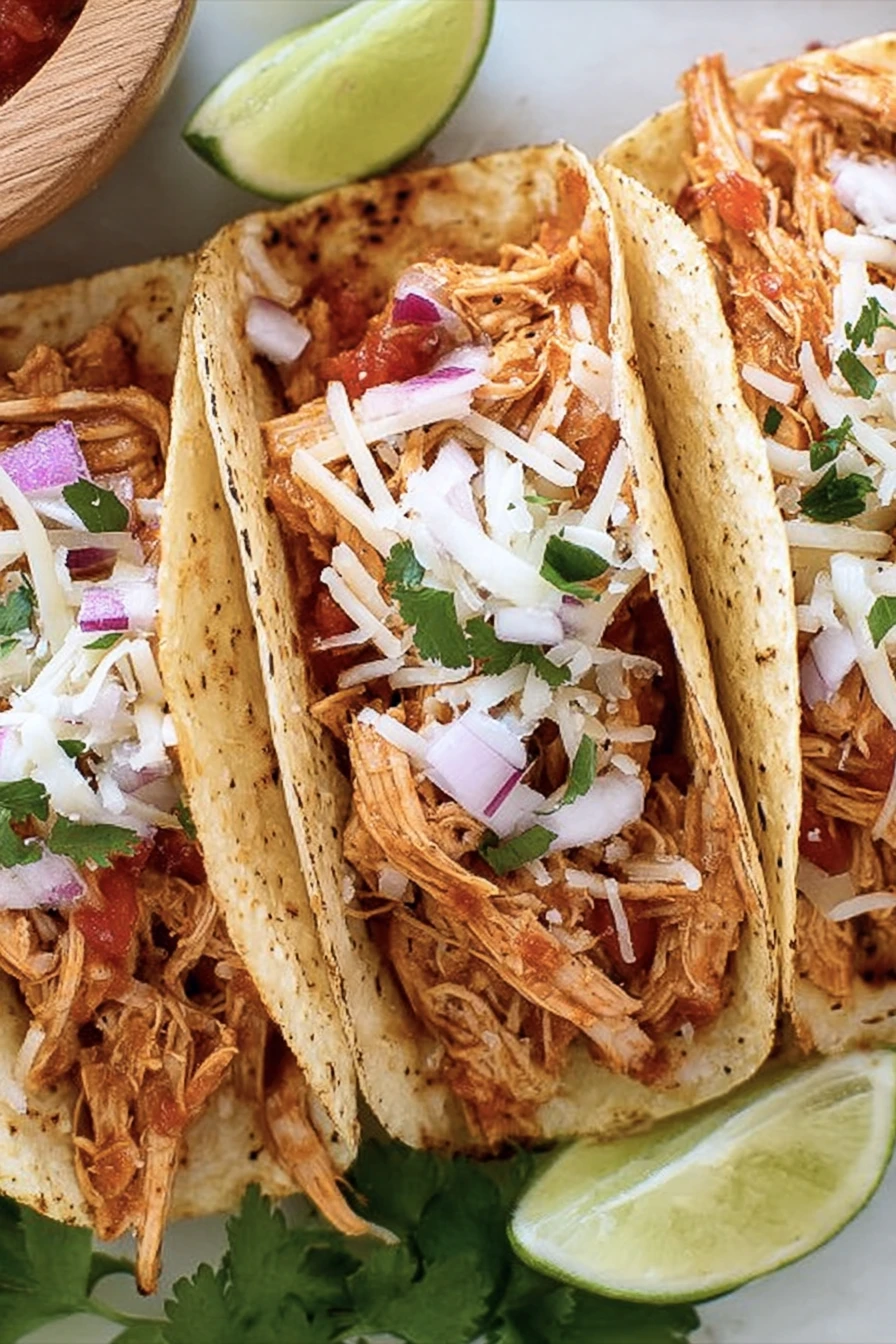 chicken taco, crockpot recipe, savory, flavorful, slow-cooked, Mexican-inspired