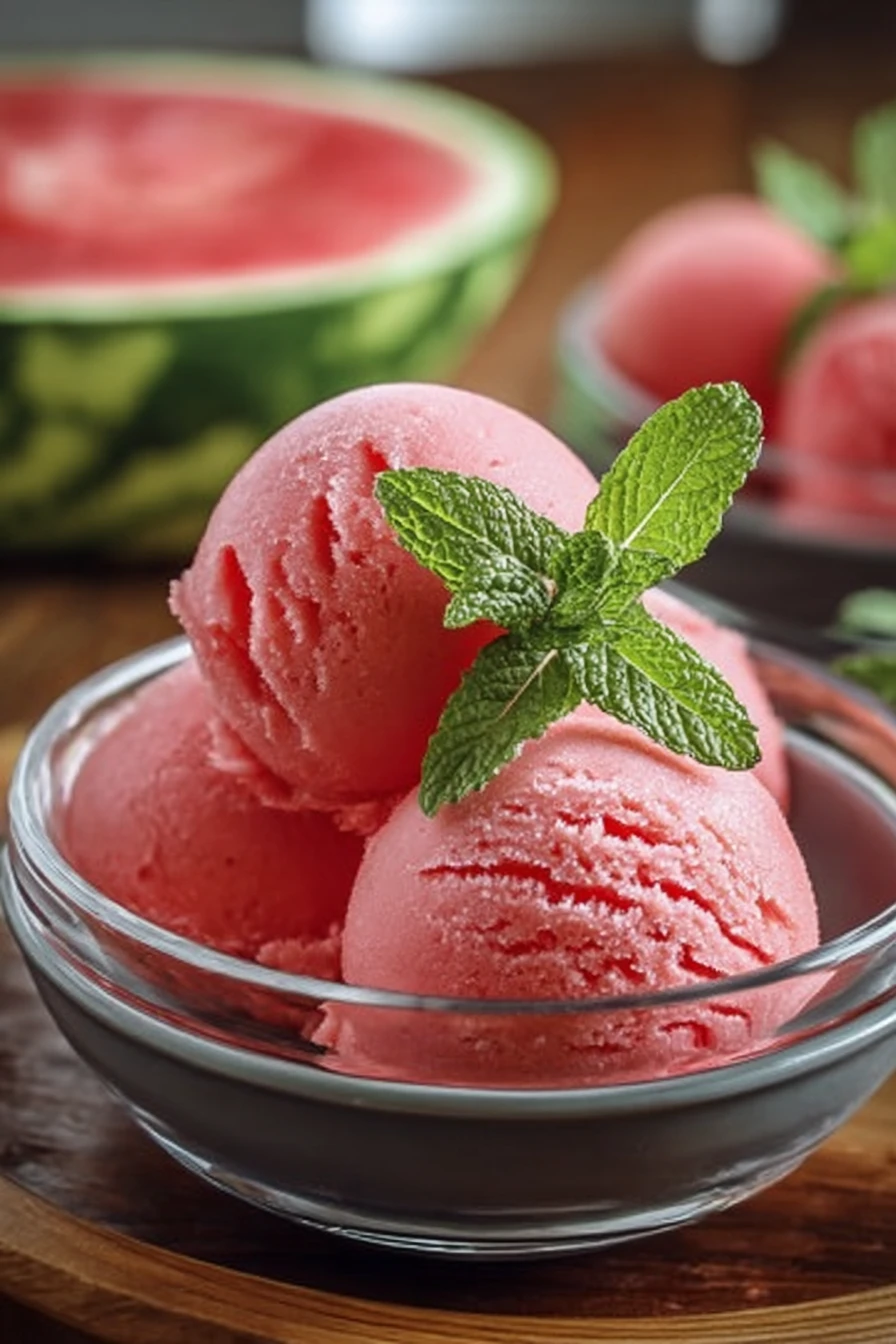 Cool & Refreshing Watermelon Sorbet recipe step-by-step guide