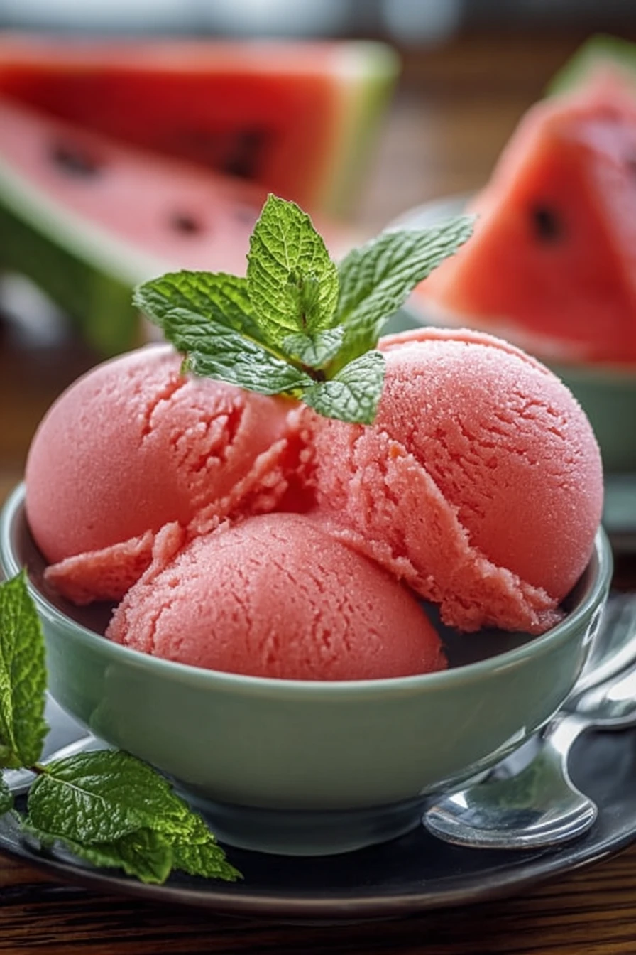 Cool & Refreshing Watermelon Sorbet recipe step-by-step guide