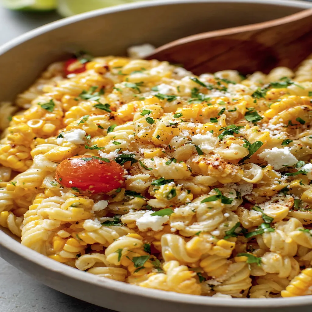 Corn pasta salad recipe recipe step-by-step guide