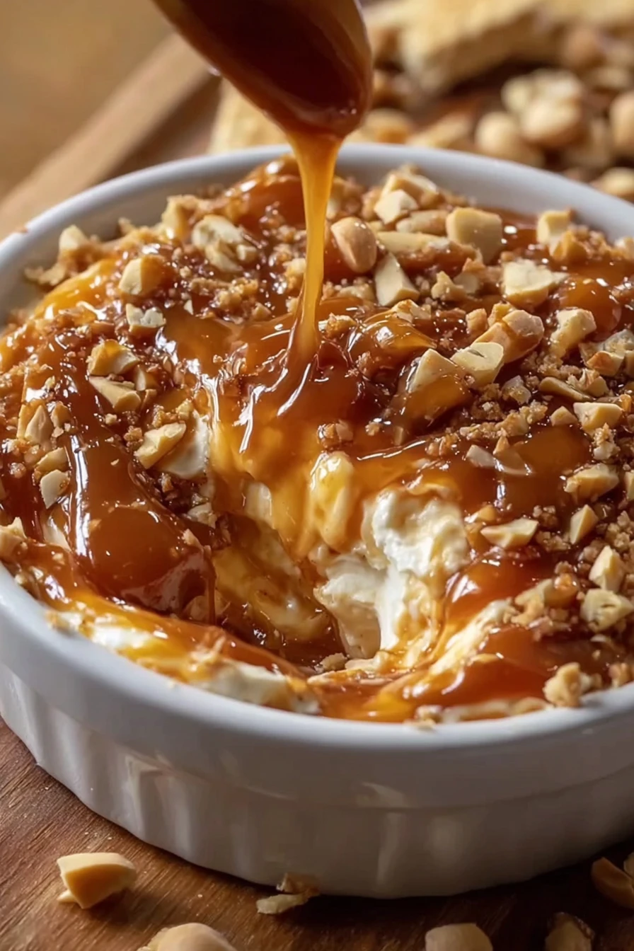 Cream Cheese Caramel Apple Dip recipe step-by-step guide